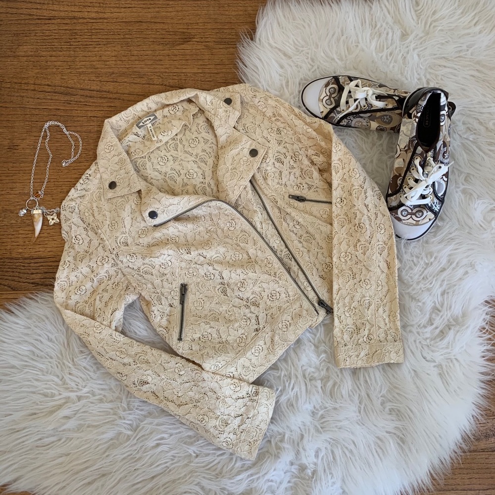 KIRRA by PacSun lace moto jacket